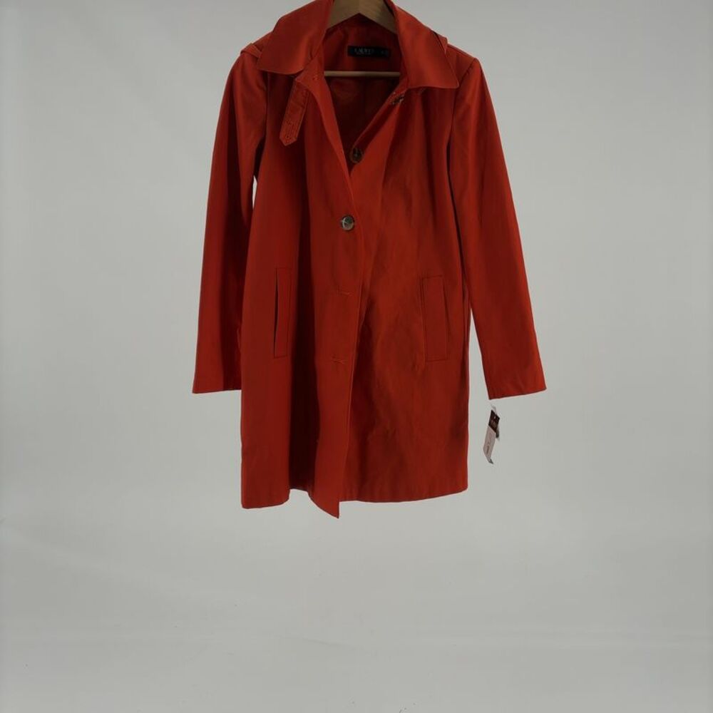 Ralph Lauren Black Label Balmacaan Single Breasted Raincoat